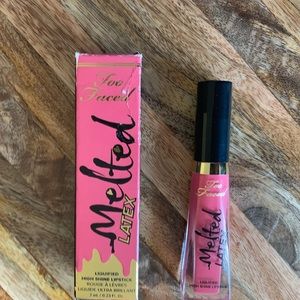 Too Faced Melted Latex gloss in “love u, mean it”